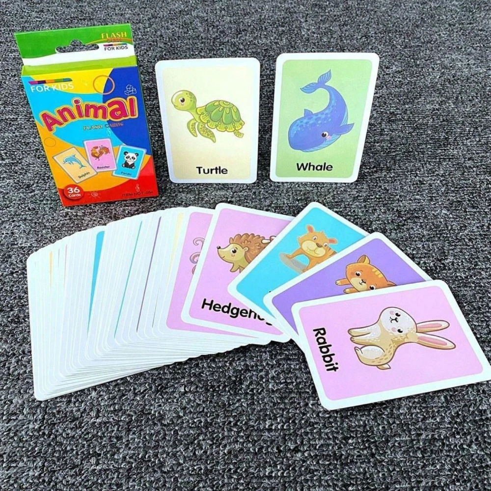 Tarjetas cognitivas para niños: animales, frutas y partes del cuerpo - imagen 2