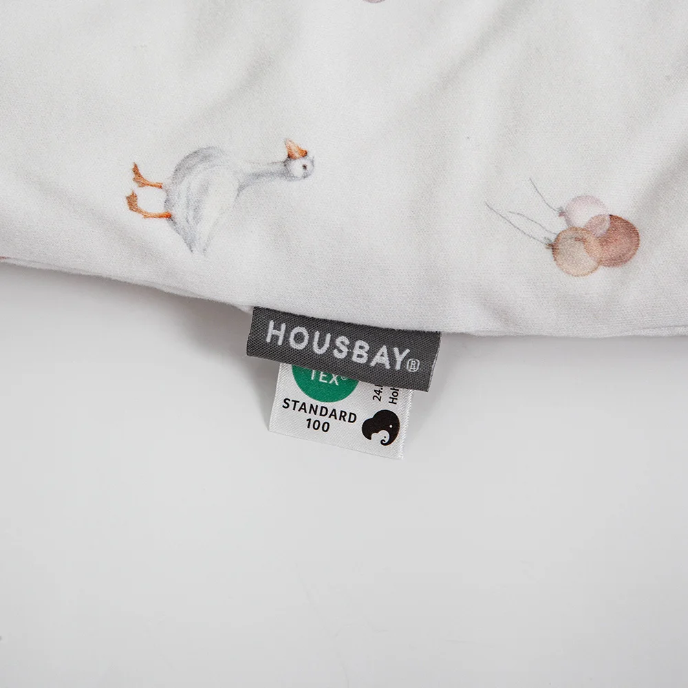 Saco de dormir bebé con cremallera y estampado de verduras verdes - imagen 4