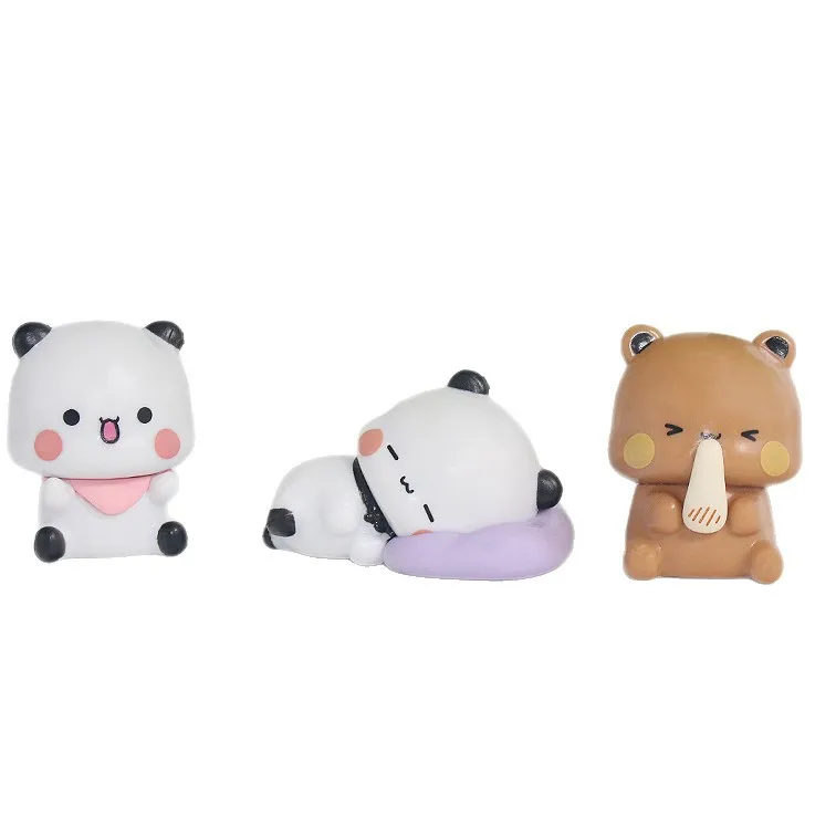 Figuras decorativas Bubu Dudu de osito panda para niños - imagen 5