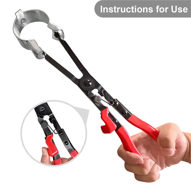 Alicates de extracción abrazadera C para tubo de escape