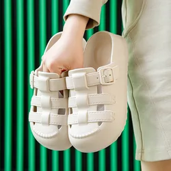 Pantuflas niño suaves plataforma EVA zapatillas de hogar verano