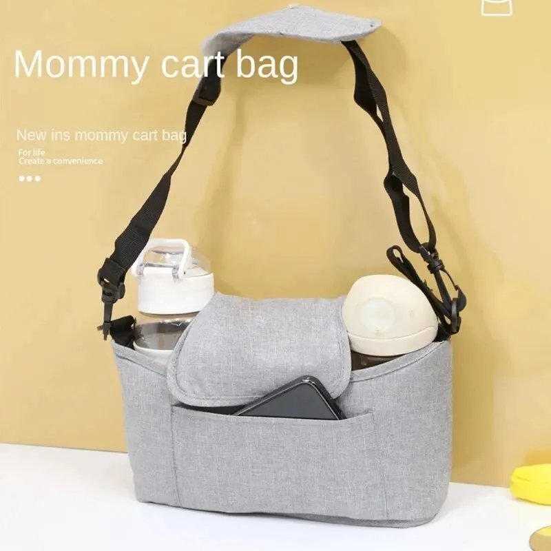 Organizador tipo bolso para cochecito – Bolsa colgante portaobjetos - imagen 4