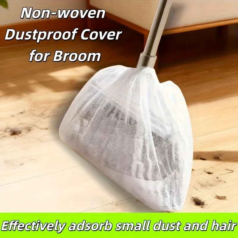 Fundas desechables para escoba redondas: limpieza de suelos del hogar - imagen 4