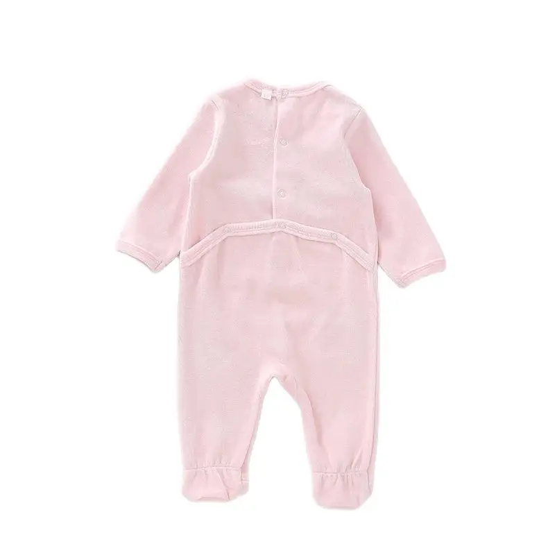 Pijama bebé de cuello redondo manga larga bolsillo acanalado - imagen 5