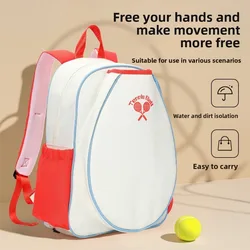 Mochila deportiva infantil multiusos para raquetas de bádminton y tenis