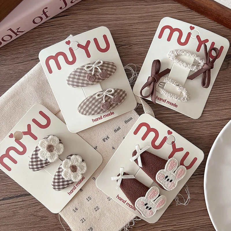 Pinzas decorativas para accesorios de pelo infantiles