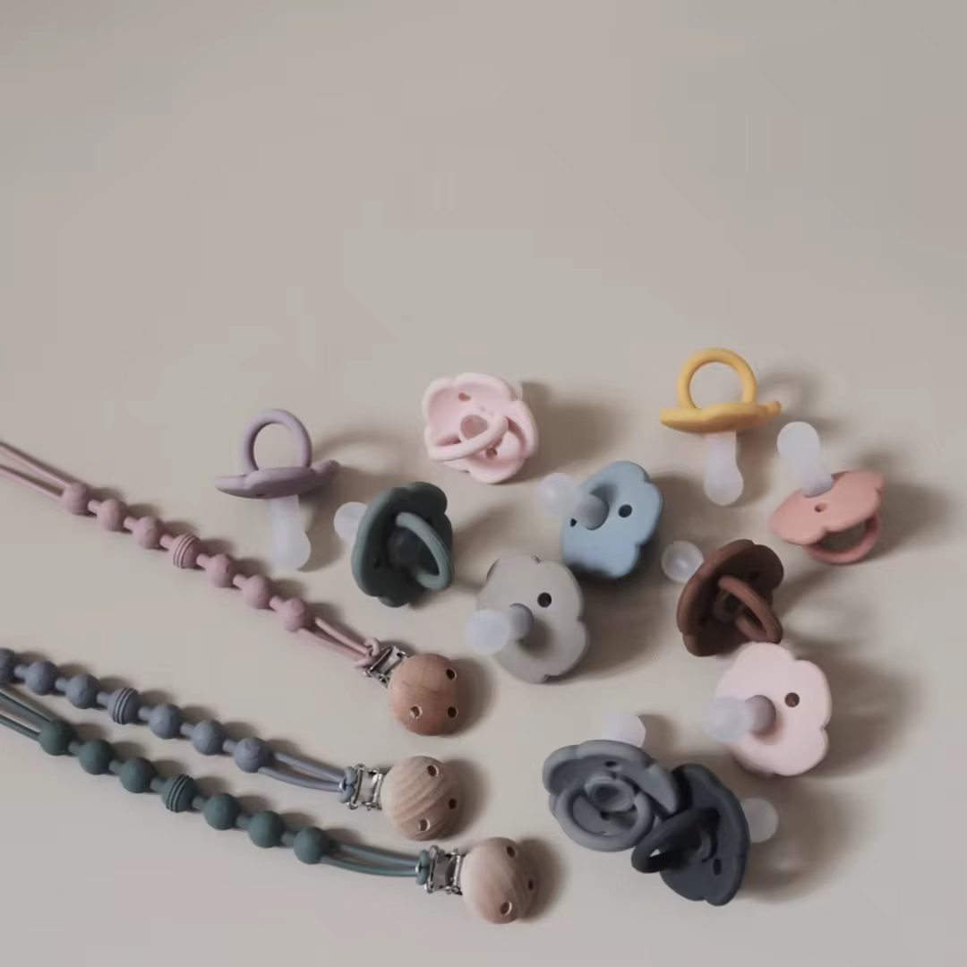 Chupete de silicona para bebé mordedor suave y seguro - imagen 5