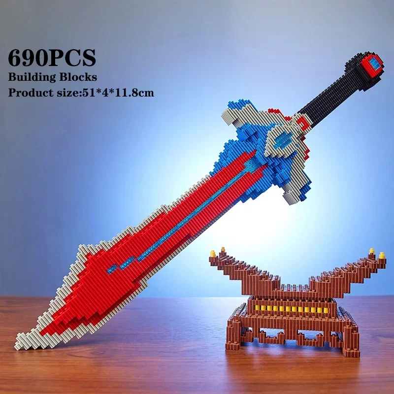 Espada juguete ninja bloques de construcción para niños - imagen 4