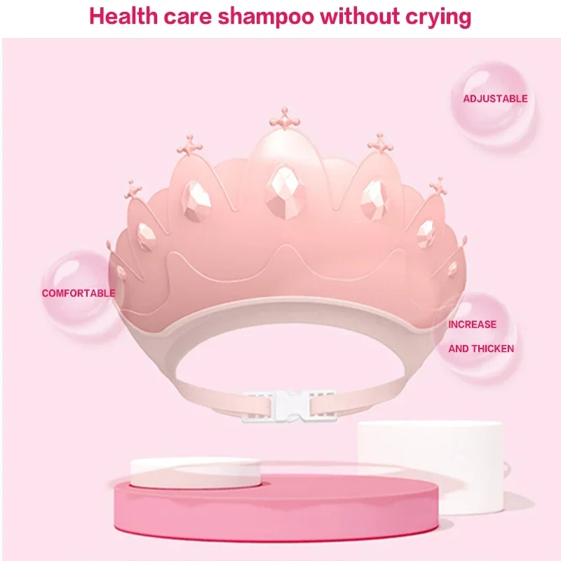 Ajuste del gorro de baño para bebé