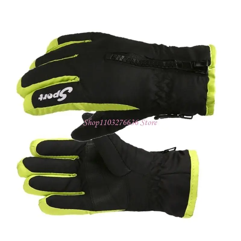 Guantes de esquí antideslizantes térmicos para niños - imagen 3
