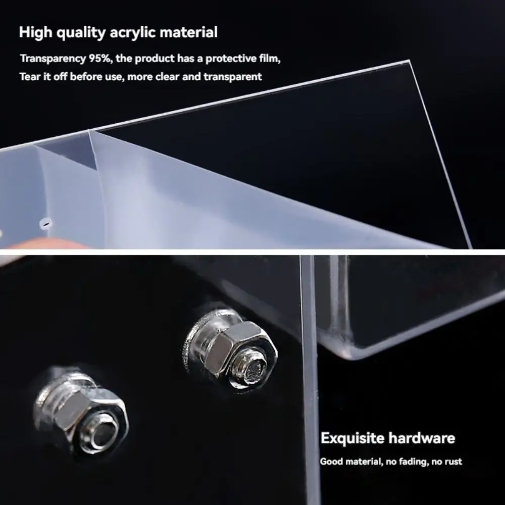Organizador de rotuladores acrílico transparente – Estante de 5 niveles para papelería - imagen 3