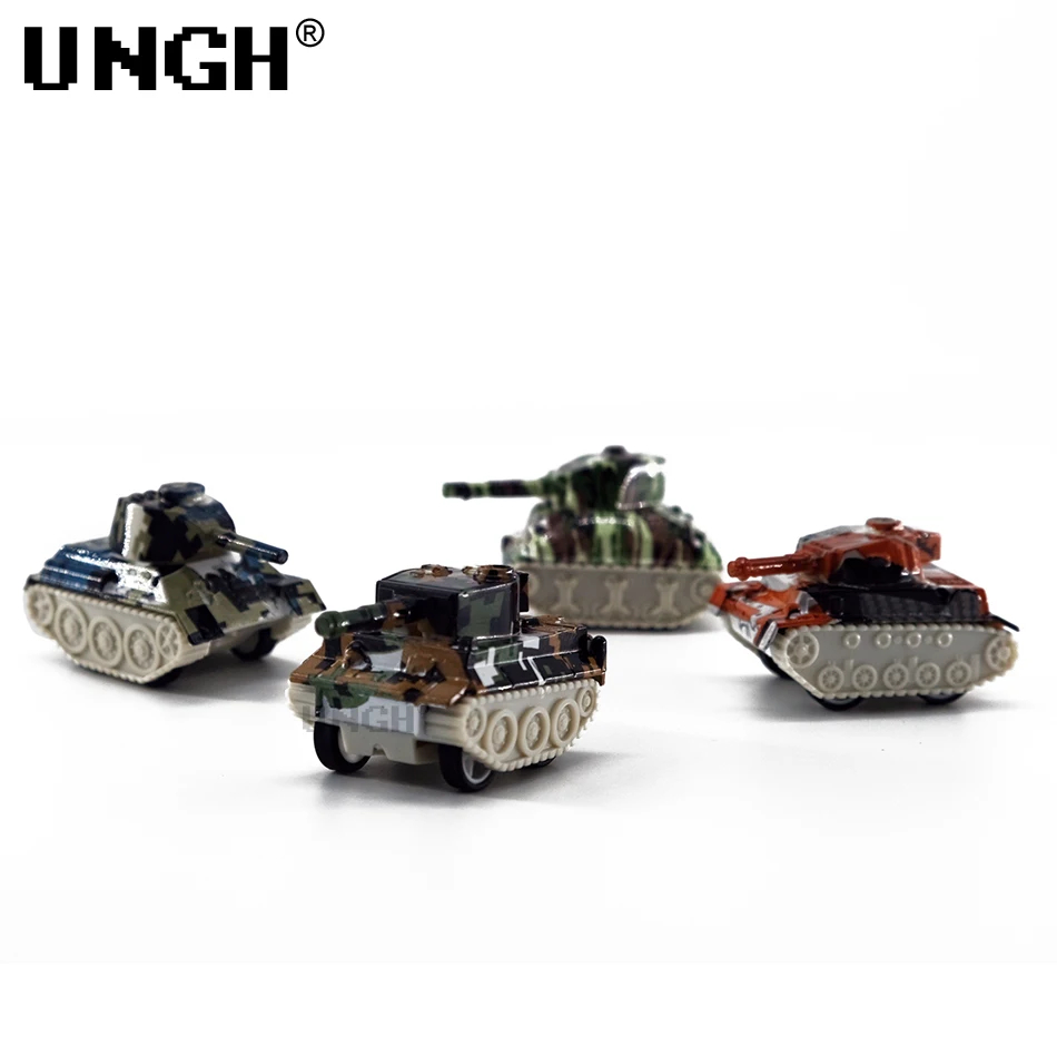 UNGH Mini Tanque Militar – Coche de juguete de aleación para niños - imagen 5