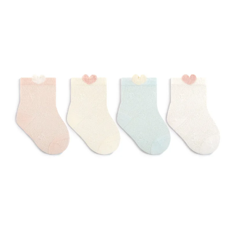 Calcetines de verano para bebé y niños con conejito, transpirables - imagen 2