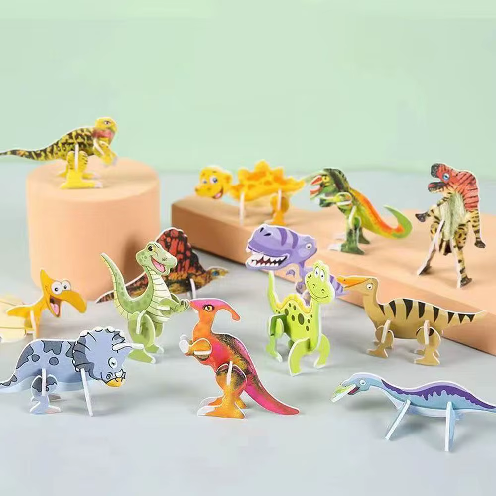 Rompecabezas 3D de papel con insectos para educación infantil - imagen 5