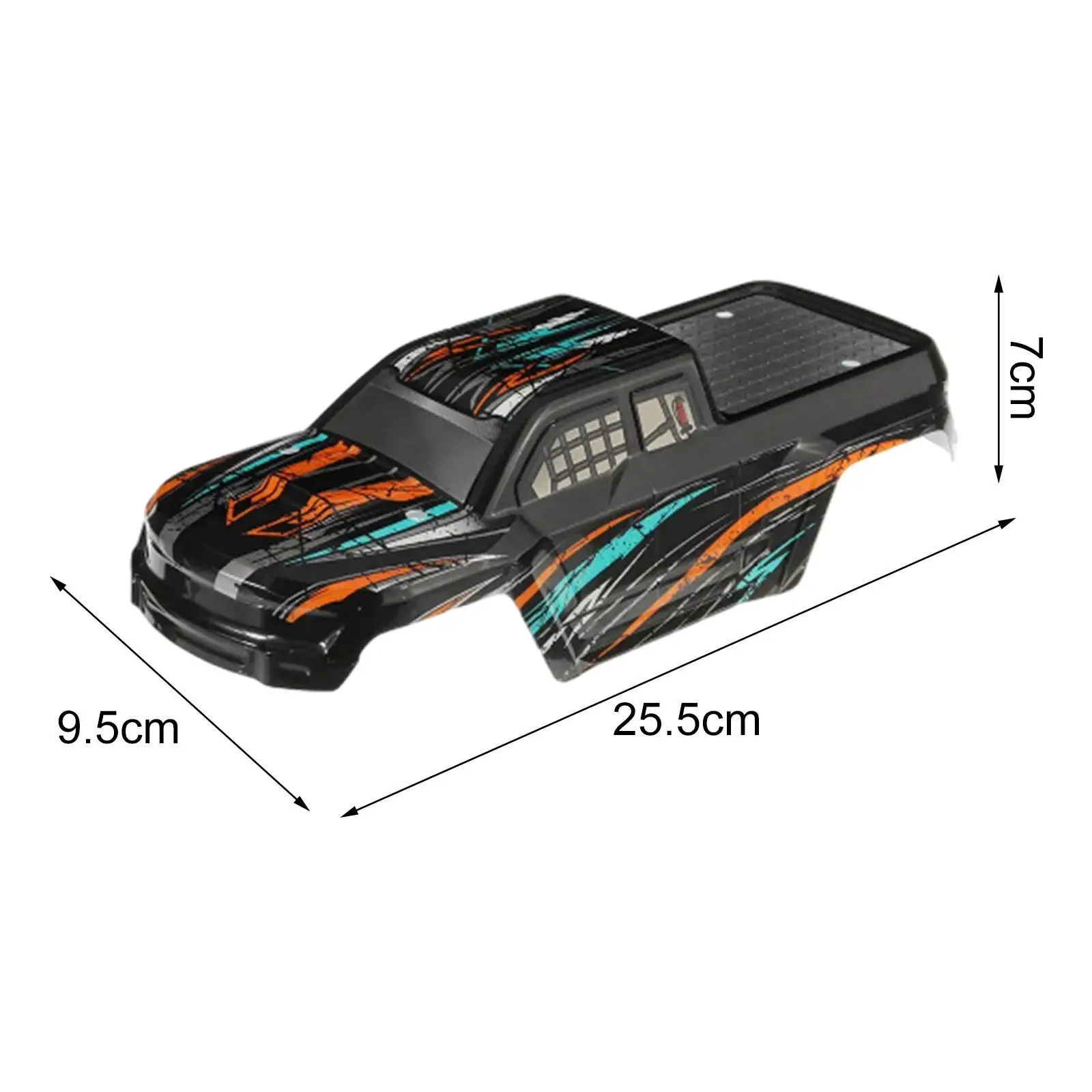 Carcasa coche radiocontrol Haiboxing HBX 1/16 para niños - imagen 4