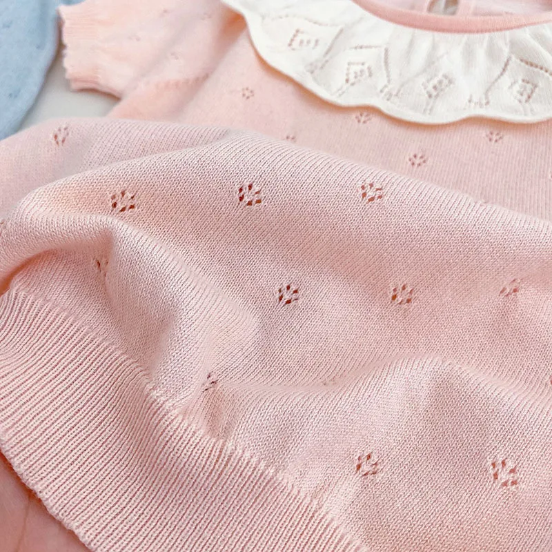 MILANCEL Camiseta perforada de verano transpirable para niños