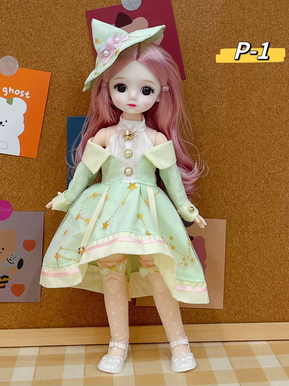Falda y conjunto para muñeca BJD
