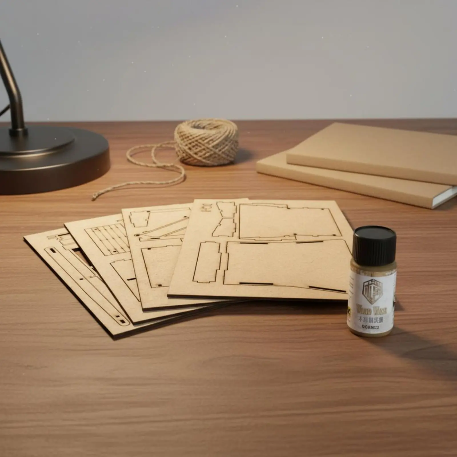 Kit maqueta puente retráctil madera Segunda Guerra Mundial - imagen 4