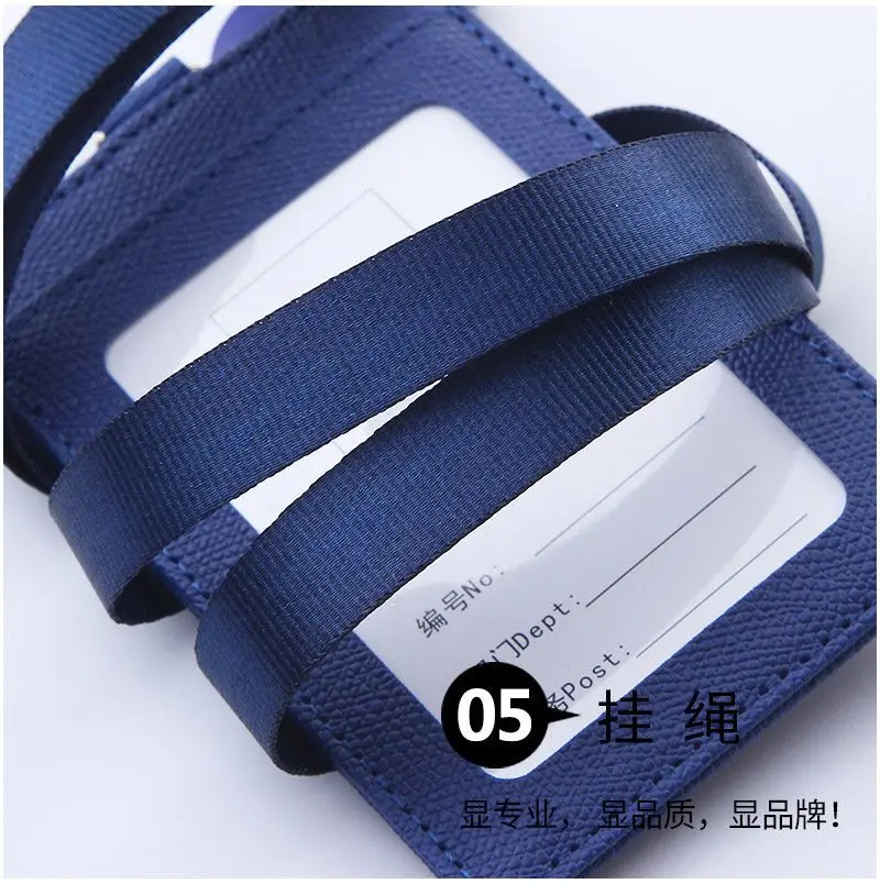 Porta tarjetas de piel para mujer con cordón y tarjetero - imagen 2