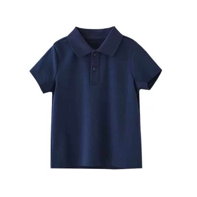 Camiseta deportiva de manga corta para niños con cuello redondo - imagen 4