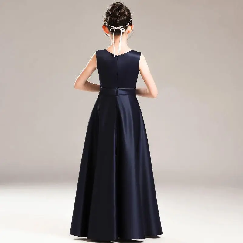 Vestido de princesa para niña con diseño de gala para fiesta - imagen 5