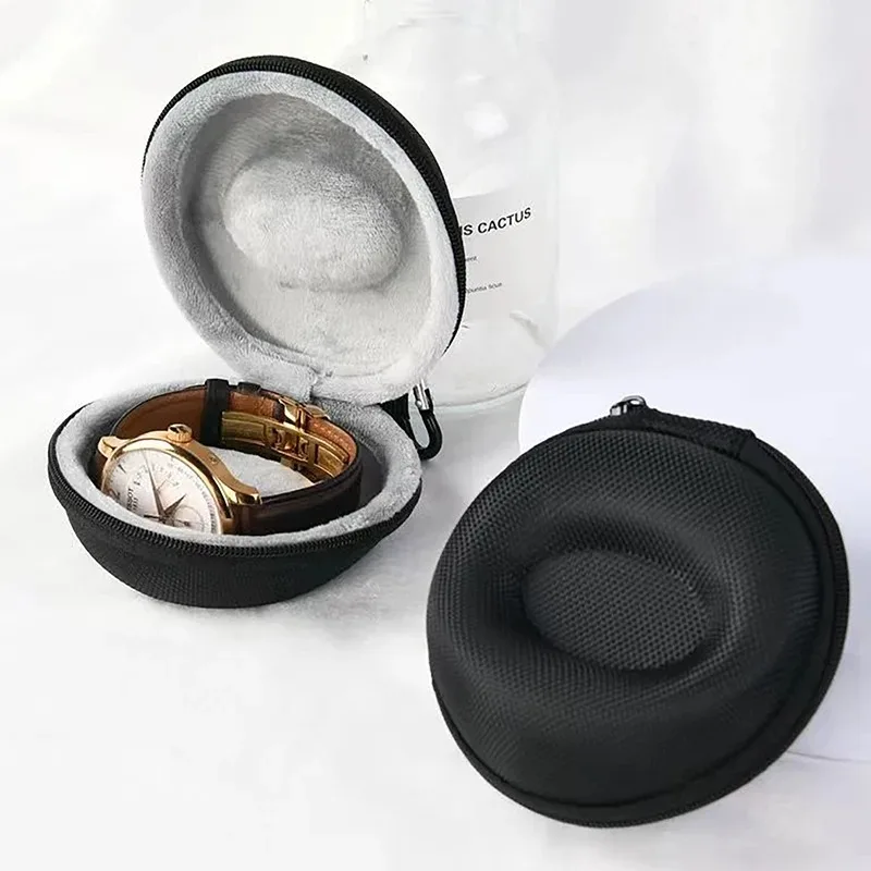 Estuche portátil para reloj resistente a golpes y caídas acolchado
