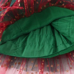 Vestido princesa DXTON para niña: malla con estampado de alces