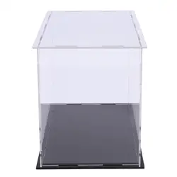 Caja de acrílico transparente para coches en miniatura y recuerdos
