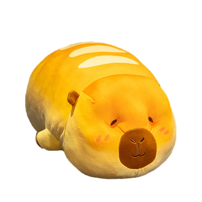 Detalle del diseño de capibara estilo almohada