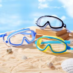 Gafas de natación antivaho impermeables ajustables para buceo
