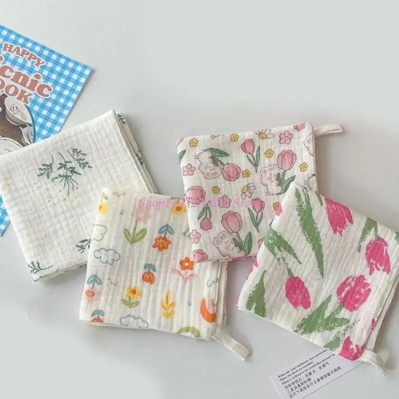 Toalla de lavado bebé multicapa suave reutilizable para higiene - imagen 2