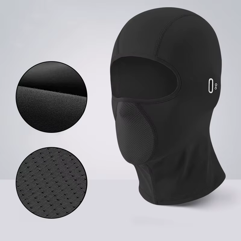 Gorro liso para completar el look deportivo