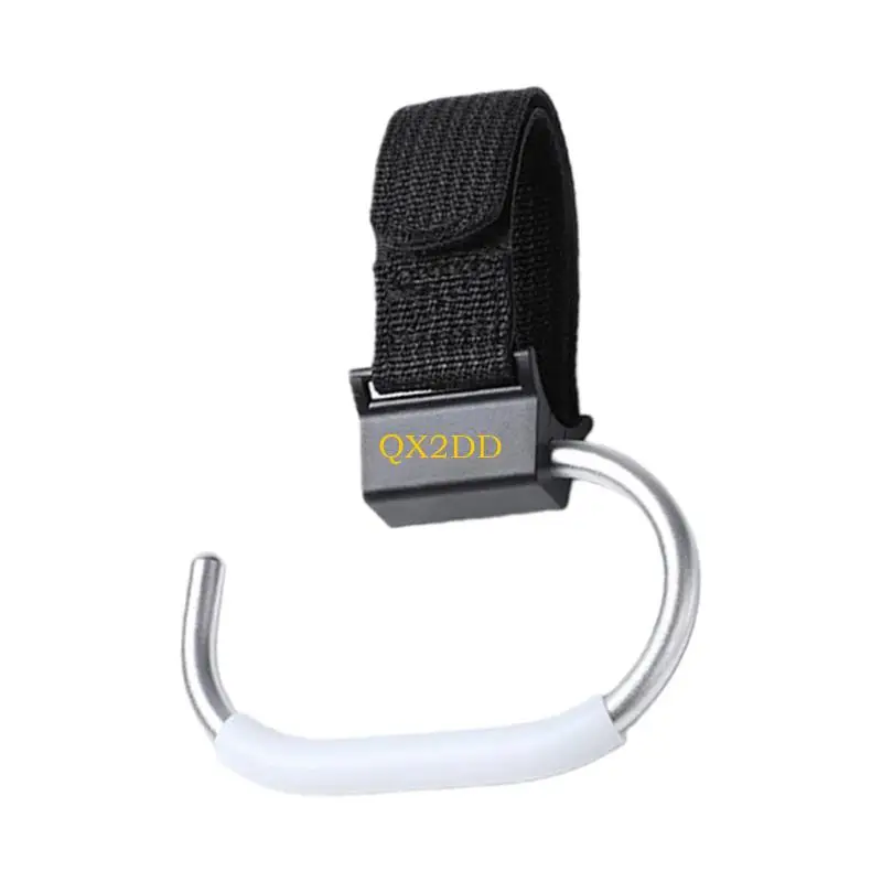 QX2D Gancho para cochecito de bebé, instalación rápida y firme - imagen 2