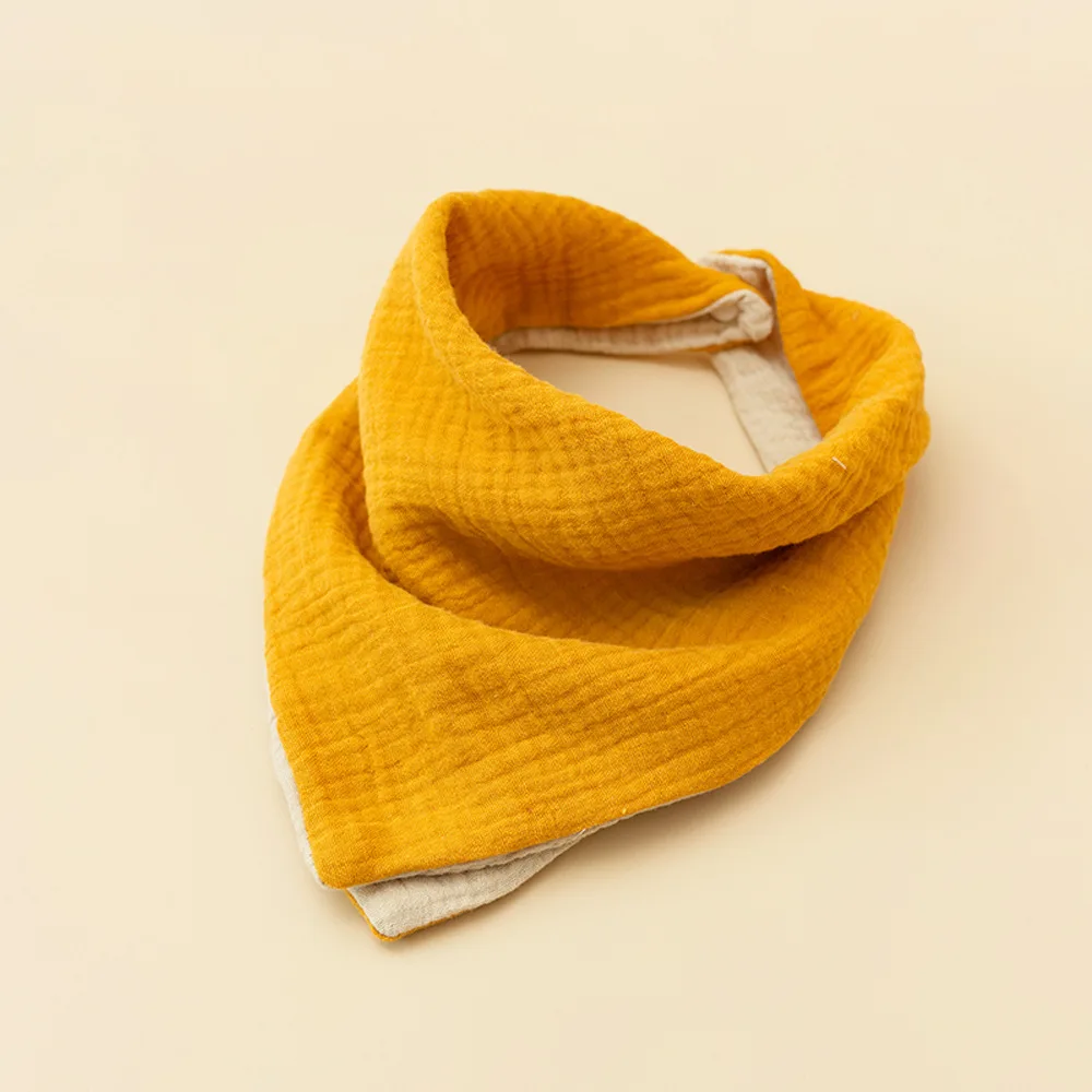 Babero bandana triangular de algodón para bebé – Antisaliva