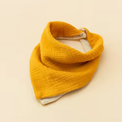 Babero bandana triangular de algodón para bebé – Antisaliva