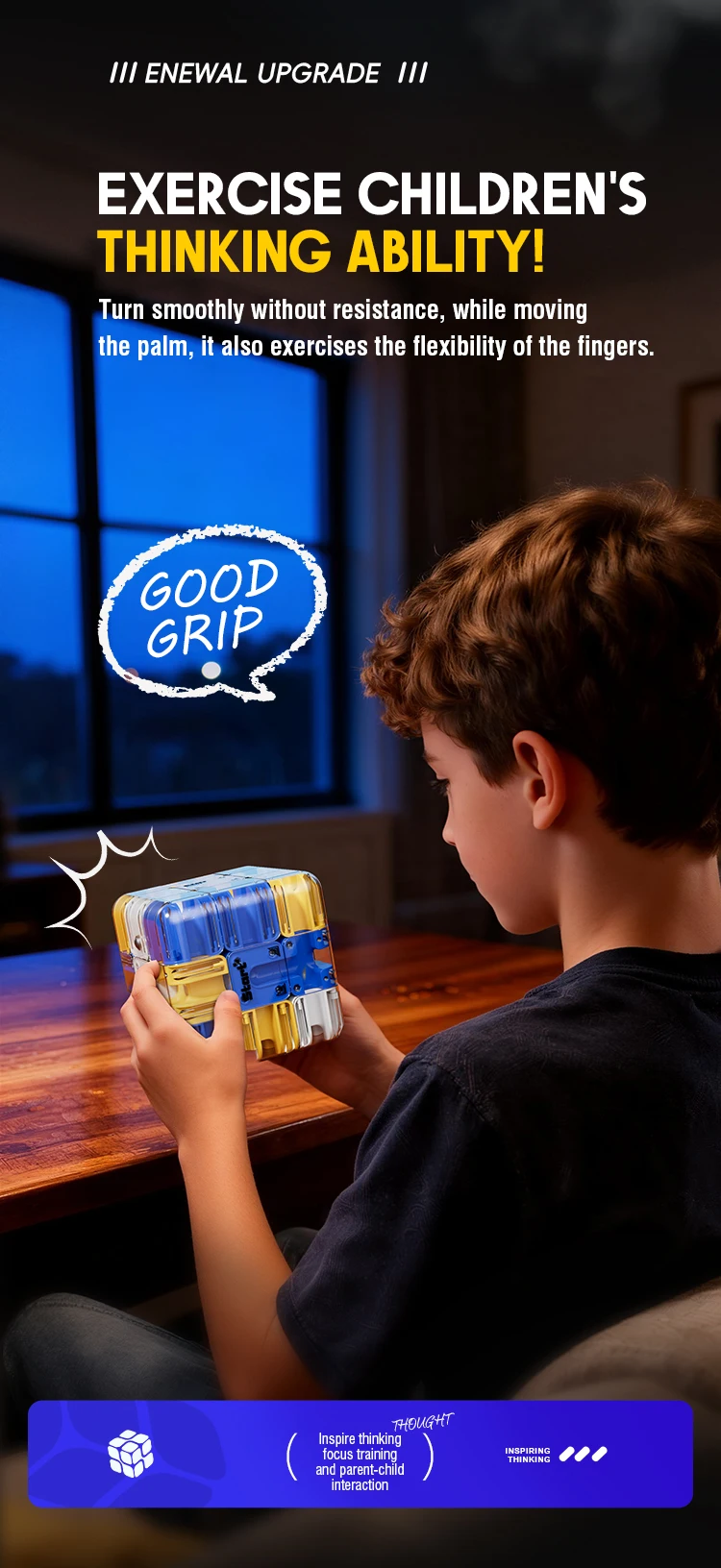 Cubo mágico 3D, vista general