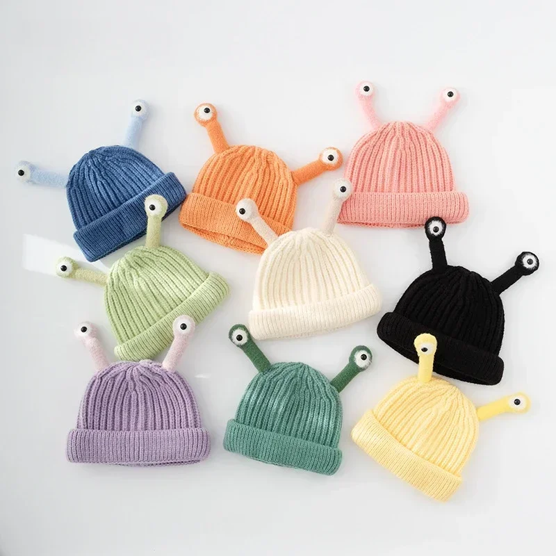 Detalle del gorro cálido para niño