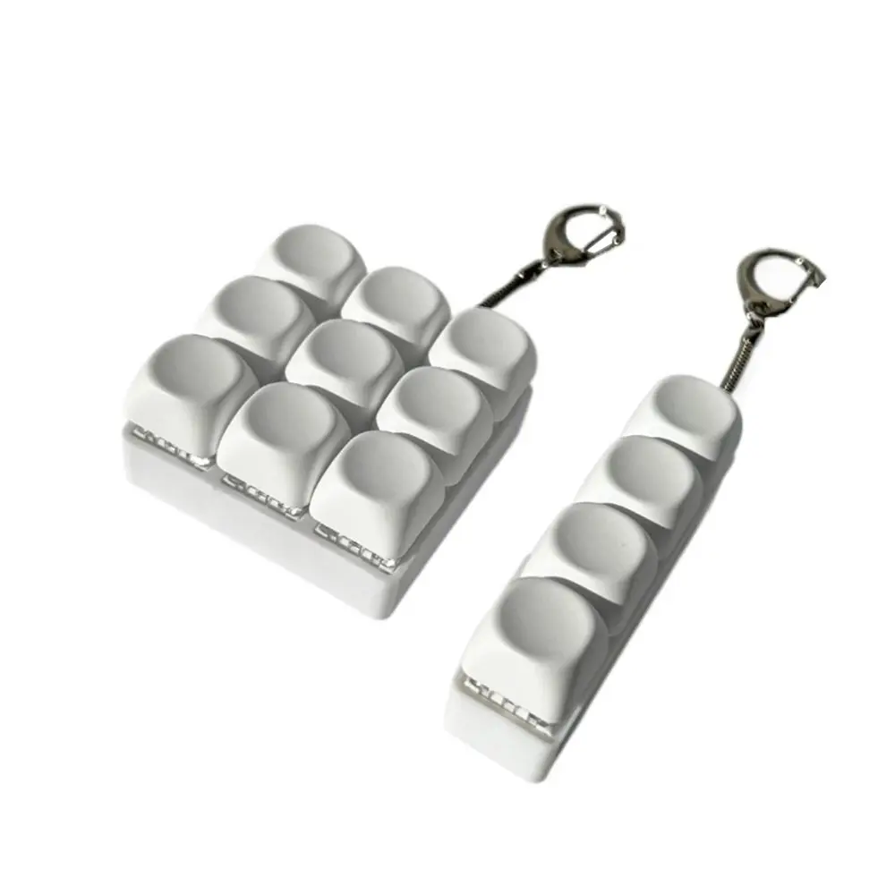 Llavero antiestrés con pulsadores de teclado para niños - imagen 2