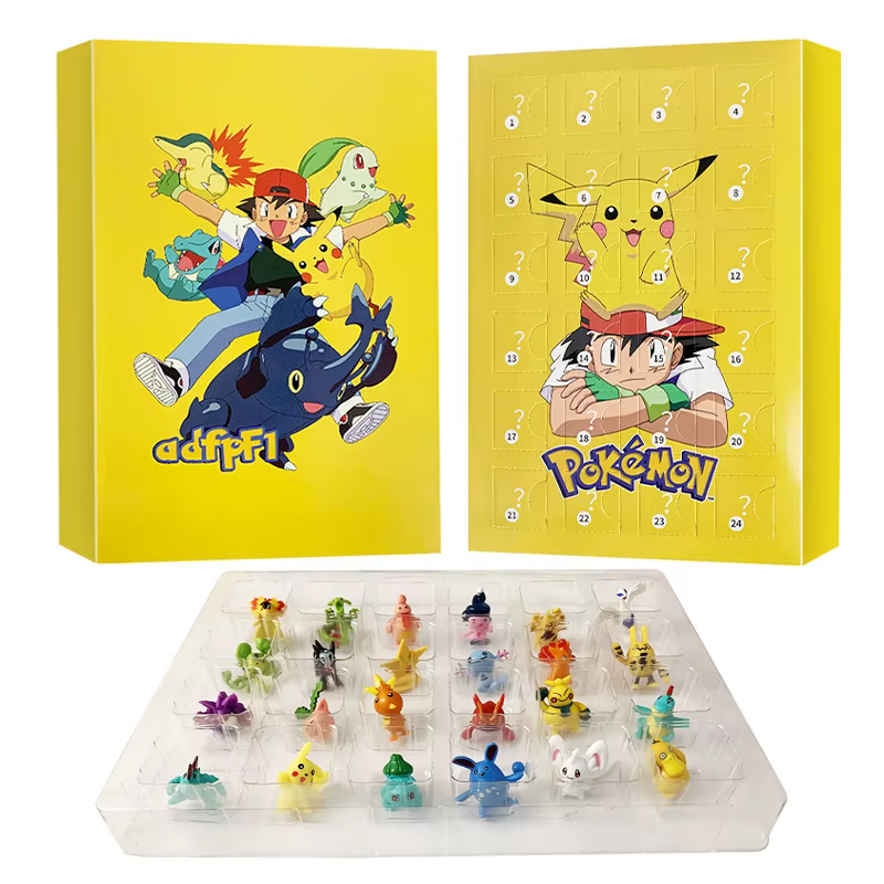 Presentación del set de figuras Pokémon