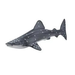 Figura de ballena en miniatura de PVC para aprendizaje infantil