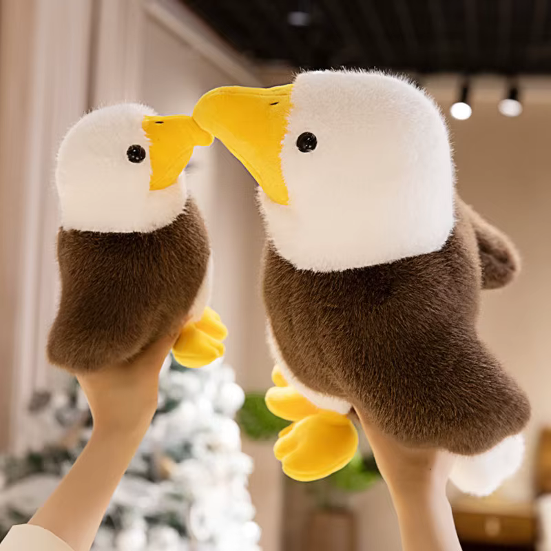 Peluche de águila marina realista suave, almohada para niño - imagen 4