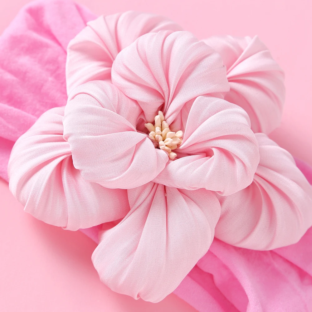 Diadema de nailon suave para bebé niña – Recién nacido - imagen 5