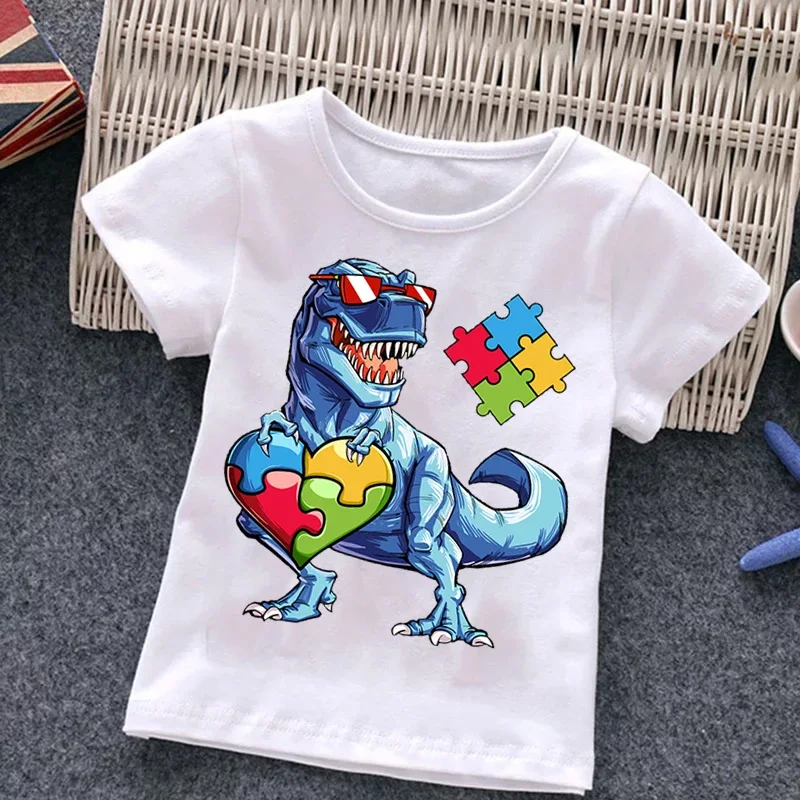 Vista frontal de la camiseta infantil