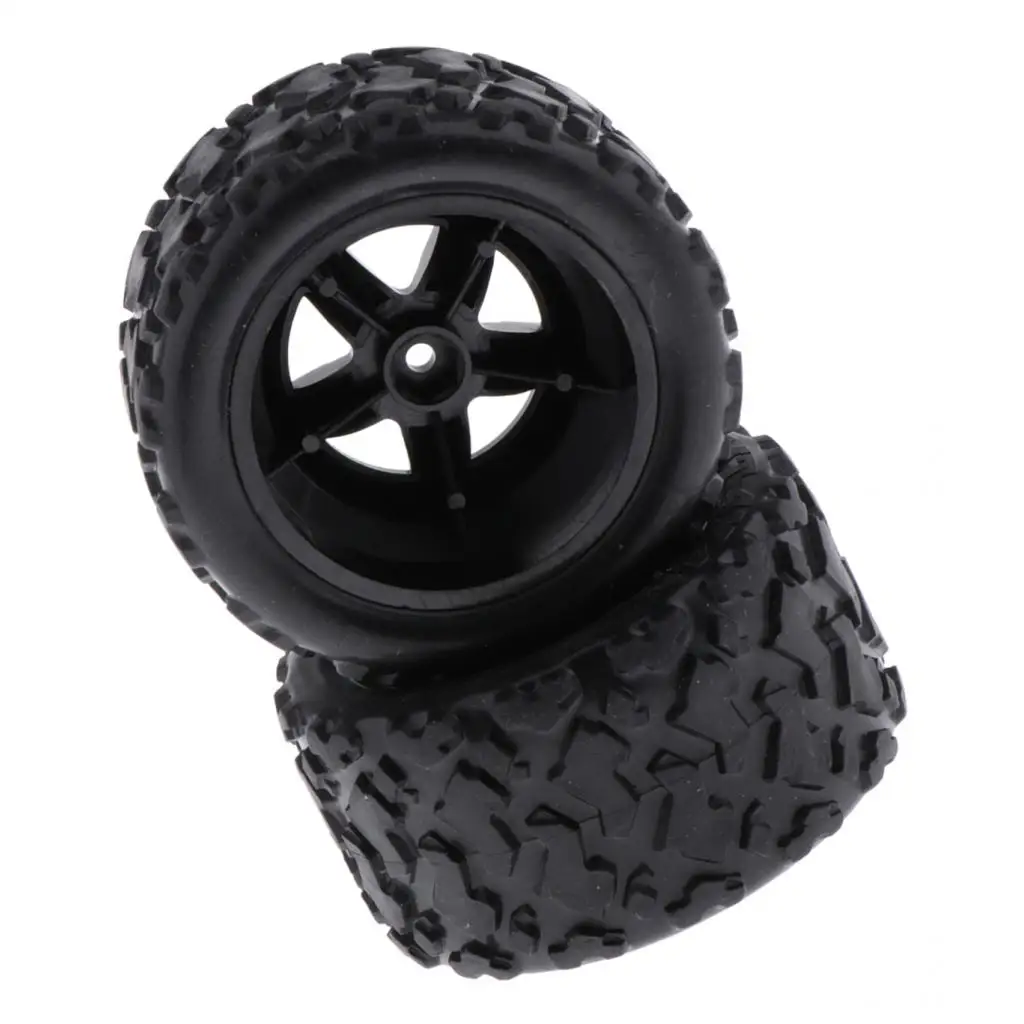 Neumáticos de plástico duro para coche RC 1:18 – Repuesto duradero - imagen 2