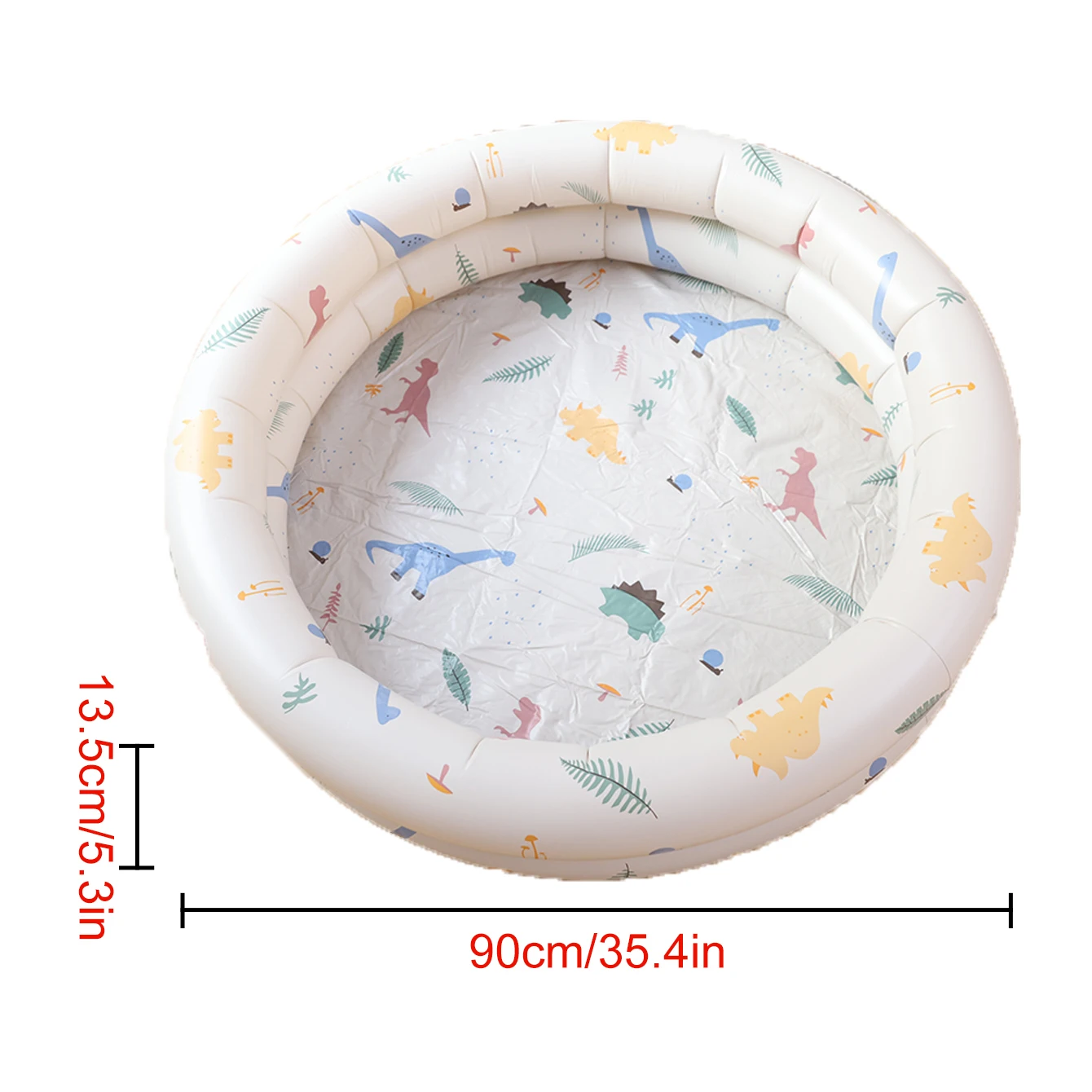Pozo de bolas inflable de dinosaurios plegable para niños - imagen 2