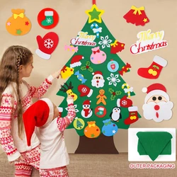 Adornos navideños de fieltro para habitación infantil