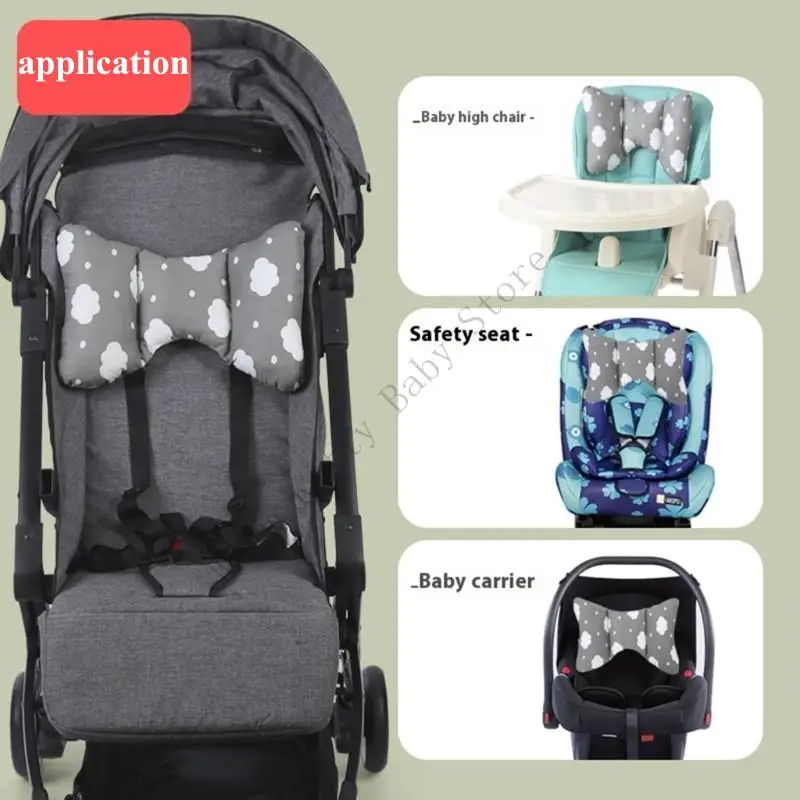 Asiento de seguridad infantil con almohada cervical para bebés - imagen 4