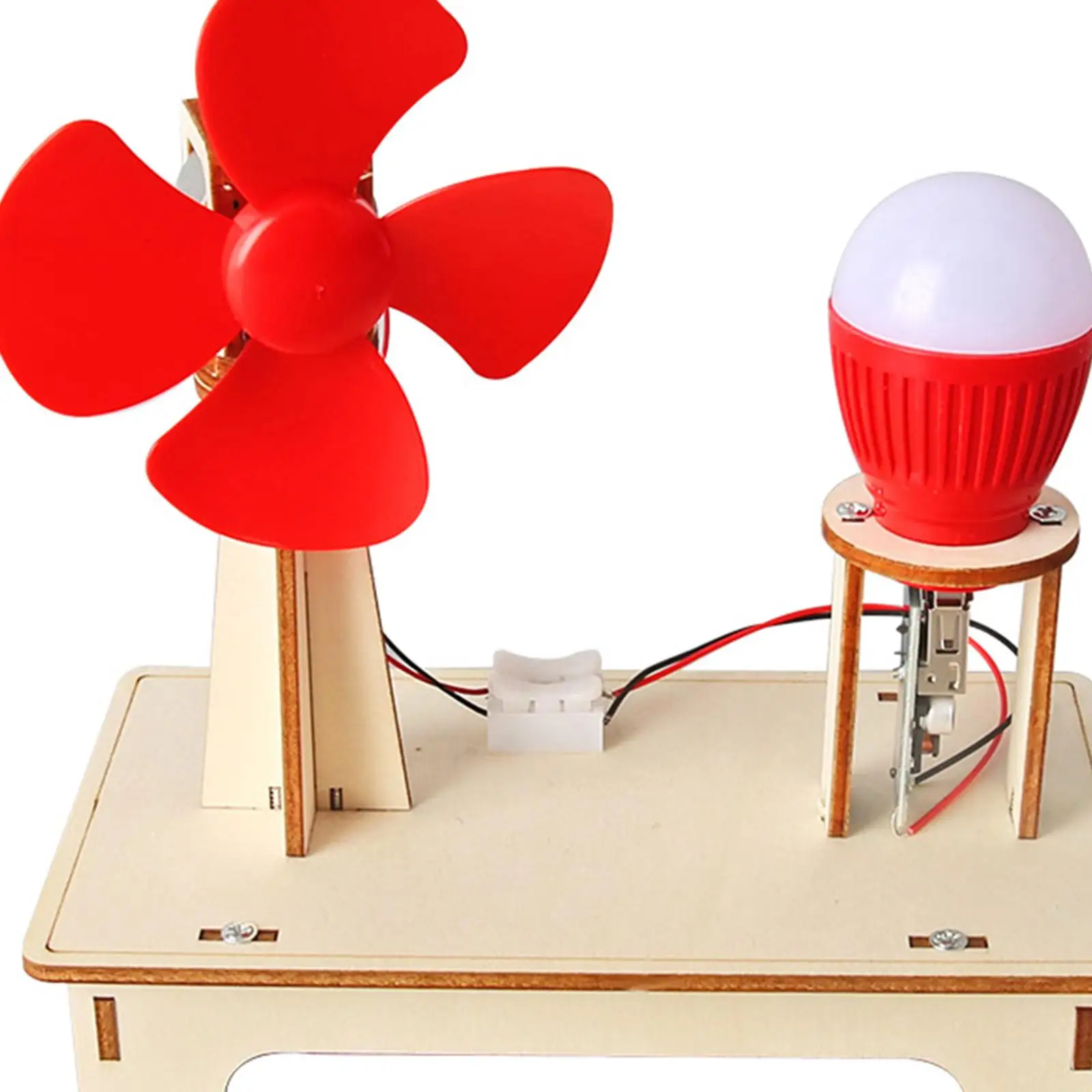 Kits de construcción en madera para niños: turbinas eólicas - imagen 5
