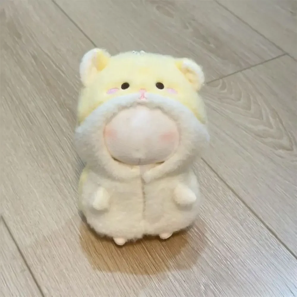 Pijama de hámster para muñecas pequeño peluche amarillo - imagen 5