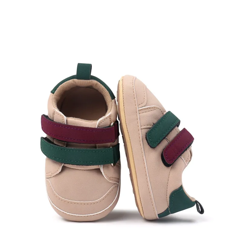 Zapatillas primeros pasos de bebé suela goma suave para primavera-otoño - imagen 3